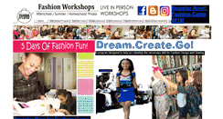 Desktop Screenshot of fashionworkshops.com
